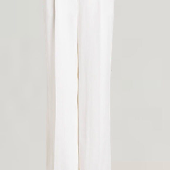 Ralph Lauren Purple Label Pants - Ralph Lauren Purple Label collection women's Stamford Pleated 100% Linen Pant